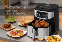 NỒI CHIÊN KHÔNG DẦU SUNHOUSE - SHD4035 9 LIT