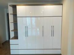 Tủ áo 5 min MDF 2 tầng cao 2M4 1m90 4 buồng 5 cánh