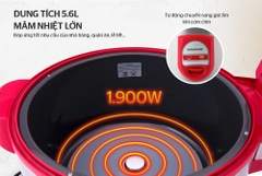 Nồi cơm điện công nghiệp Sunhouse SH866 5.6L
