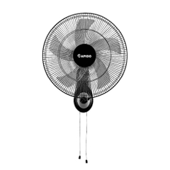 Quạt treo tường RAPIDO RWF-16AWM đen