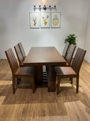 Bộ Bàn Ghế ăn gỗ sồi cao cấp 10 ghế TX2M10G