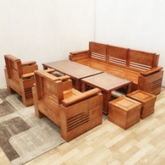 Bộ Bàn ghế sofa sồi trứng TT-77 Dài 2M30CM