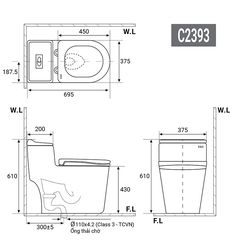 BỒN CẦU DK - C2393 NGƯỜI LỚN TRẺ NHỎ