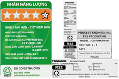 Điều hòa Panasonic 9000 BTU 1 chiều inverter XPU9XKH-8
