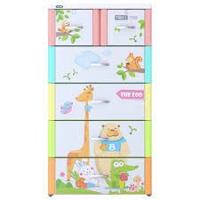 Tủ nhựa Duy Tân Mina 5 tầng 5 ngăn mã thường