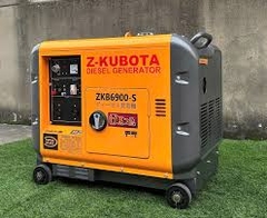 Máy phát điện 5,5KW Dầu Diesel Z-Kubota ZKB6900-S