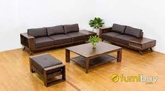 Bộ đệm ghế sofa Nỹ và da cao cấp 9CM. 12CM gối to