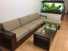 Bộ đệm ghế sofa da Napa cao cấp 12CM 12CM gối to
