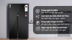 Tủ lạnh Toshiba Inverter 596 lít Side By Side GR-RS780WI-PGV