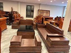 Combo bộ Sofa cánh ga 2 văng gỗ sồi TX VD2M8 VN2M NV24