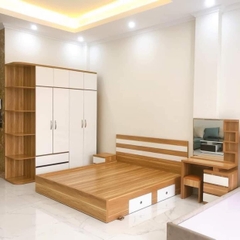 Tủ áo 3 min MDF cải mầu  3 cánh 1m2 MDF1900