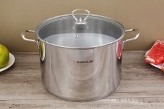 Nồi luộc gà inox 3 đáy SUNHOUSE SH28LG