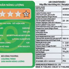 Điều hòa Samsung 1 chiều inverter AR18TYHQAS
