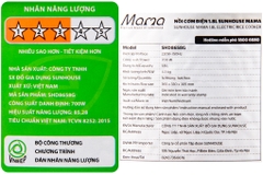 Nồi cơm điện Sunhouse Mama 1,8L SHD8658P