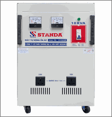 Ổn áp Standa 10kVA dải 90V-250V dây đồng