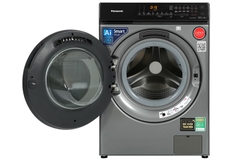 Máy giặt sấy Panasonic Inverter giặt 10 kg - sấy 6 kg NA-S106FC1LV