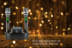 Micro cao cấp VinaKTV 12SE Không dây
