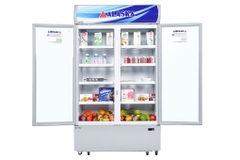 Tủ Mát Alaska SL-12C Dàn Đồng 960 Lít 2 Cửa