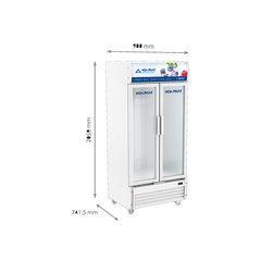 Tủ mát Hòa Phát HSR D8723 Inverter 2 cánh 723L