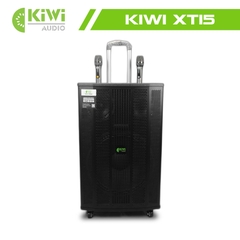 Loa kéo di động KIWI XT8 Bass25 2 mic ko dây