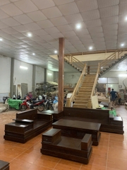 Combo bộ Sofa cánh ga 2 văng gỗ sồi TX VD2M8 VN2M NV24