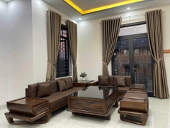 Bàn ghế Sofa 2 văng Thuyền chân chéo Đại TX 2M85 Gỗ sồi TX2500