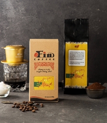 Quà tặng cà phê đặc sản Huế- Tứ Linh Thấu Hiểu, cà phê pha phin gu nhẹ.