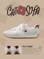 Giày Cat & Sofa Emoji Runner Cherry Red 2025