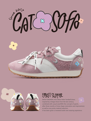 Giày Cat & Sofa Emoji Runner Violet 2025