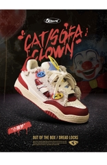 Giày Cat & Sofa Clown Red