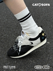 Giày Cat & Sofa Emoji Runner Black 2025