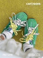 Giày Cat & Sofa Emoji Runner Green 2025
