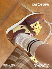 Giày Cat & Sofa Emoji Runner Brown 2025