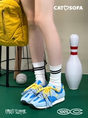 Giày Cat & Sofa Emoji Runner Blue 2025
