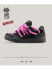 Giày Cat & Sofa Dread Locks Black Pink