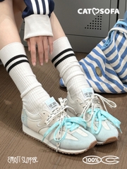 Giày Cat & Sofa Emoji Runner Light Blue 2025