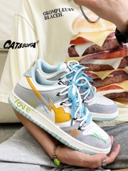 Giày Cat & Sofa Dunk Love Grey