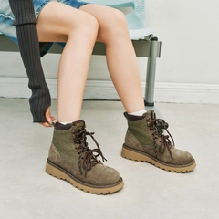 Giày MASOOMAKE Classic Martin Boots Army Green