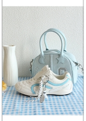 Giày Cat & Sofa Football White Pastel Blue