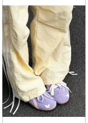 Giày Cat & Sofa Emoji Series Bướm Tím