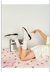 Giày Cat & Sofa Football White Pearl Pink