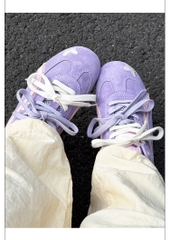 Giày Cat & Sofa Emoji Series Bướm Tím