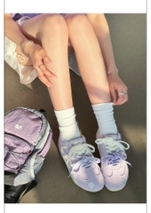 Giày Cat & Sofa Emoji Series Sò Tím