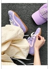 Giày Cat & Sofa Emoji Series Bướm Tím