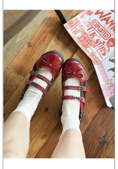 Giày Cat & Sofa Mary Jane Vintage Red