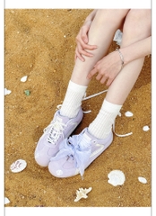 Giày Cat & Sofa Emoji Series Sò Tím