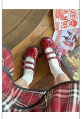 Giày Cat & Sofa Mary Jane Vintage Red