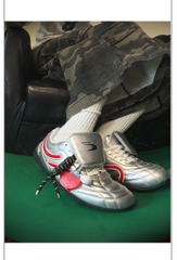 Giày Cat & Sofa Football Silver Redline