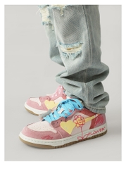 Giày Cat & Sofa Dunk Flower Pink