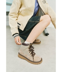 Giày MASOOMAKE Classic Martin Boots Oatmeal